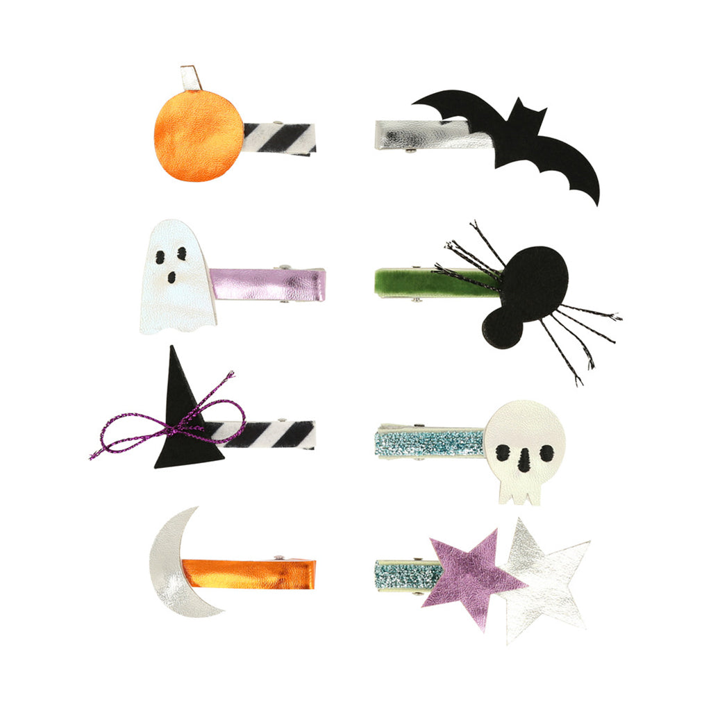 Meri Meri Hårspenner, Halloween - 8 stk