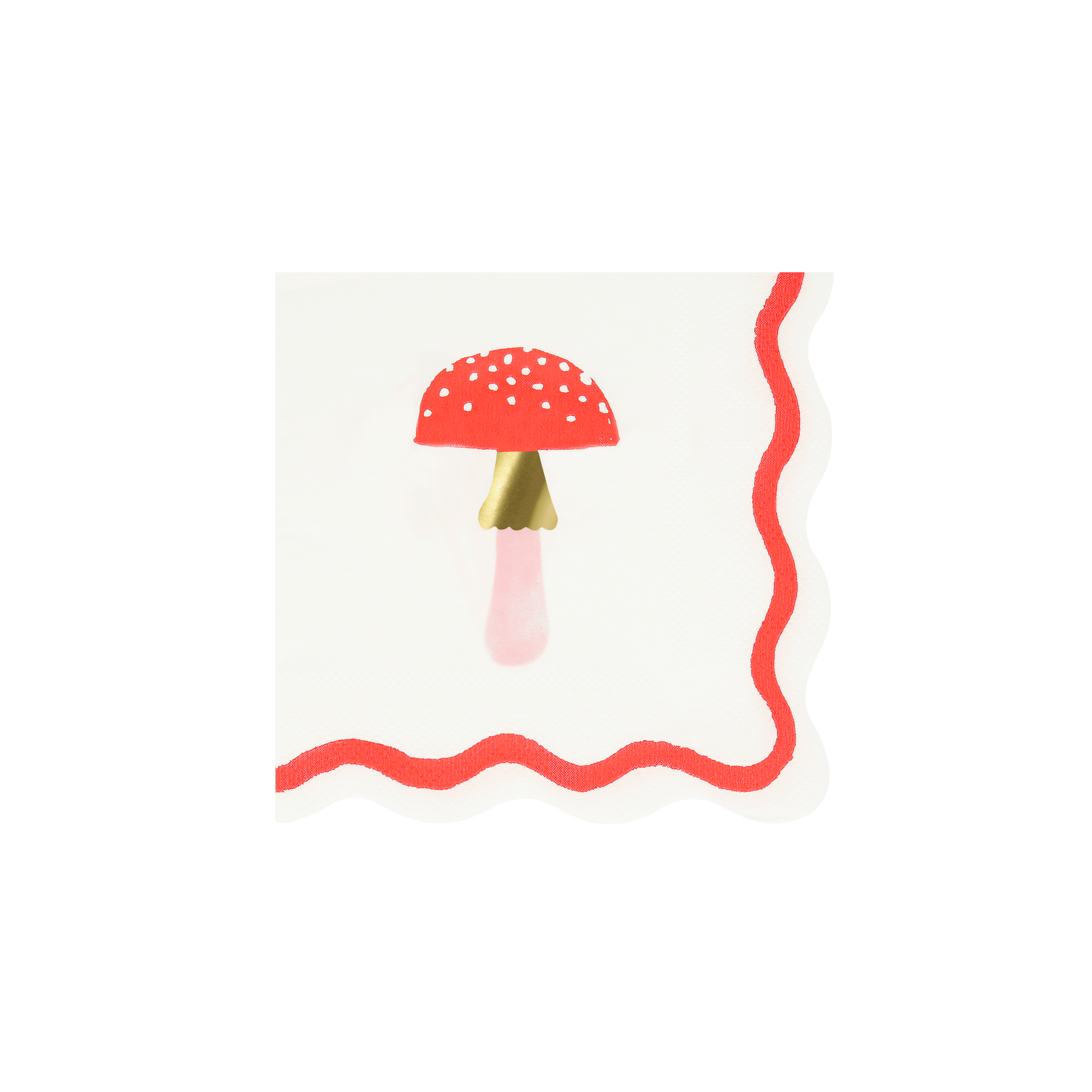 Meri Meri servietter med Merry Mushroom motiv