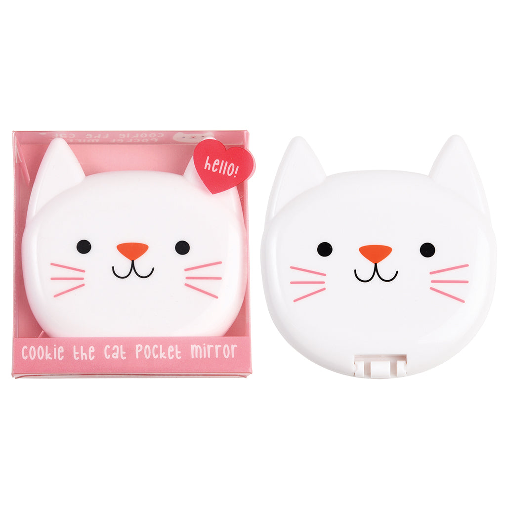 Rex London, lommespeil - Cookie the cat