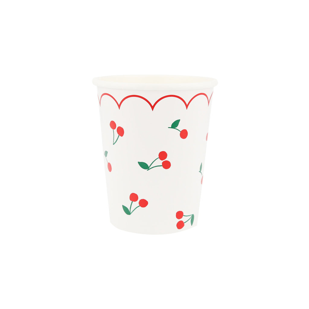 Meri Meri papkrus, Cherry - 8 stk