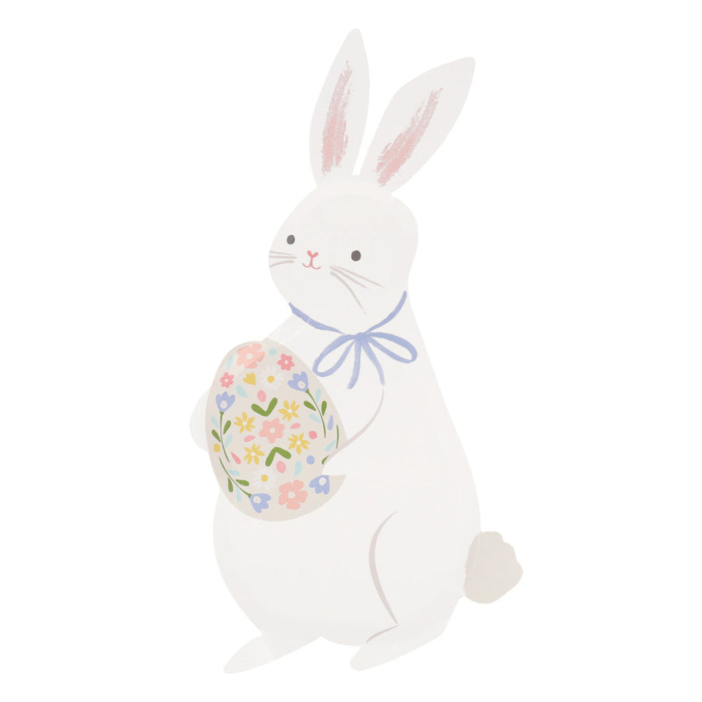 Meri Meri papptallerkener, Påske, Easter bunny – 8 stk.
