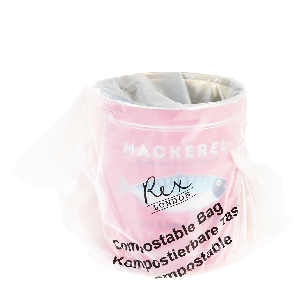 Rex London Medium, metallbokser til oppbevaring, sett med 2 stk - Fish