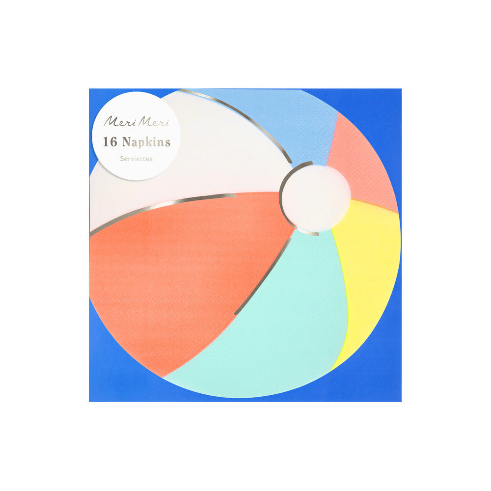 Meri Meri servietter, Beach Ball