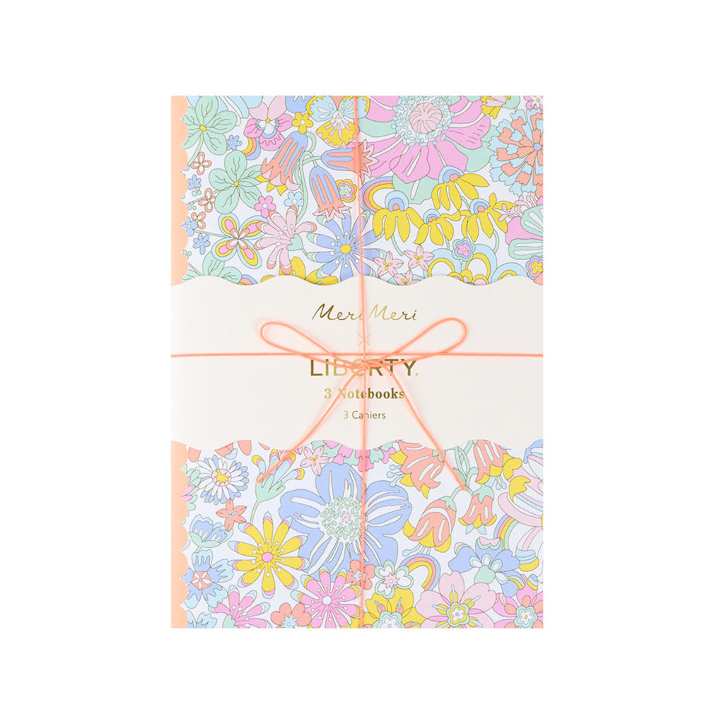 Meri Meri x Liberty notesbøger, 3 stk