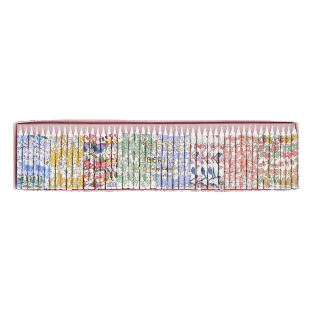 Meri Meri x Liberty mini lys, 50 stk.