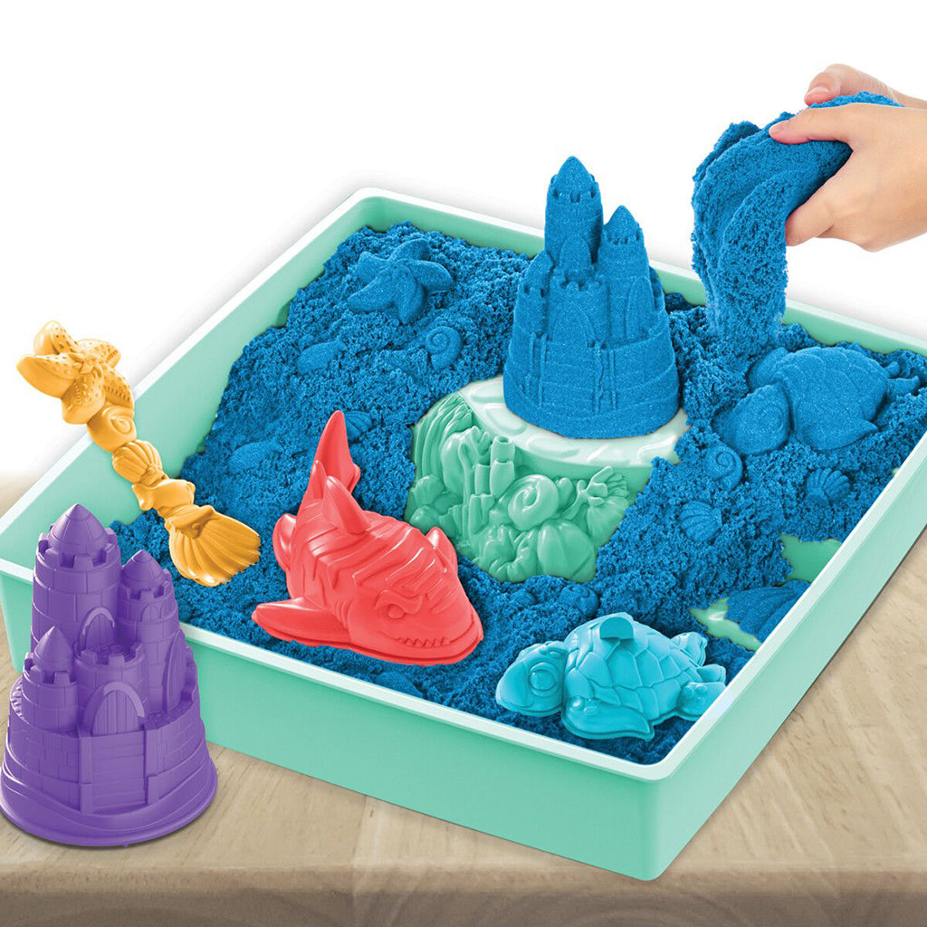 Kinetic Sand, Sandkassesett - Blå