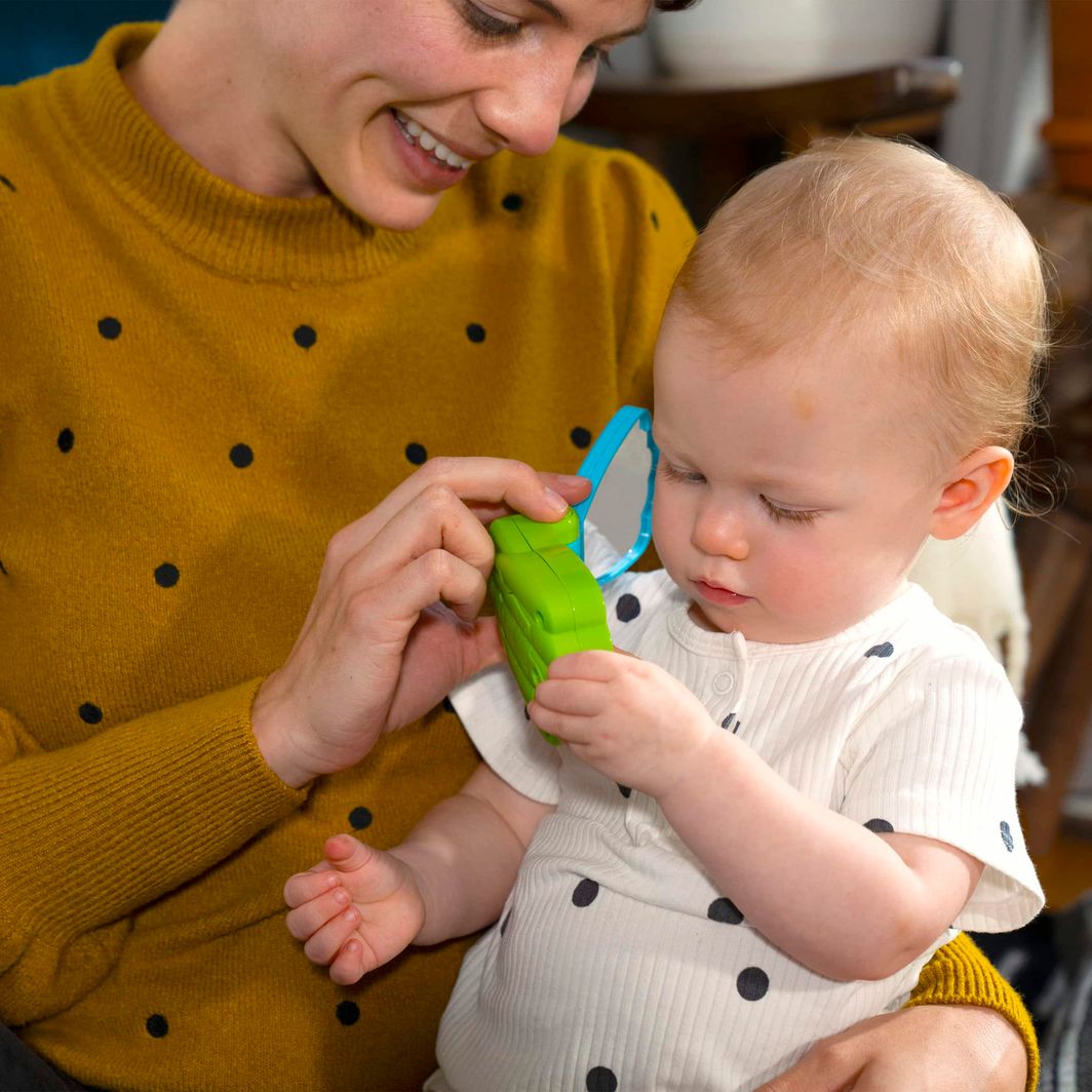BABY Einstein Babyleketøy, Muslingeskall-mobiltelefon – Ocean Explorers