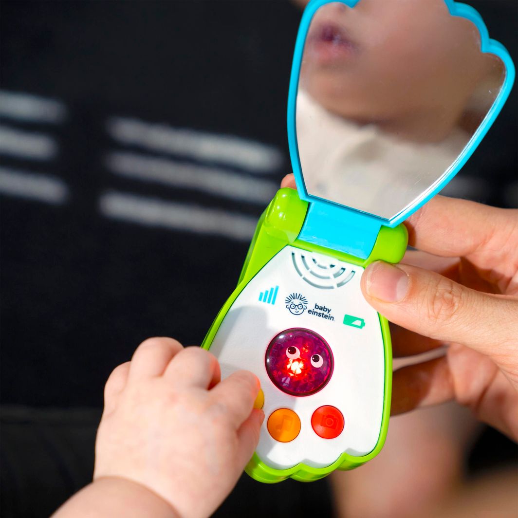 BABY Einstein Babyleketøy, Muslingeskall-mobiltelefon – Ocean Explorers