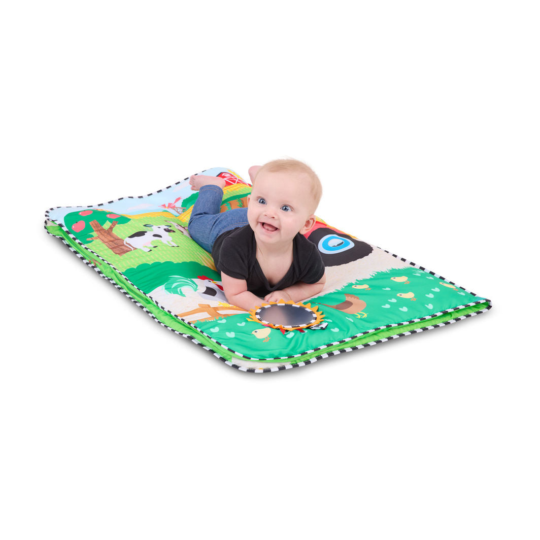 BABY Einstein Busy Barnyard™ multifunksjonelt aktivitetsteppe