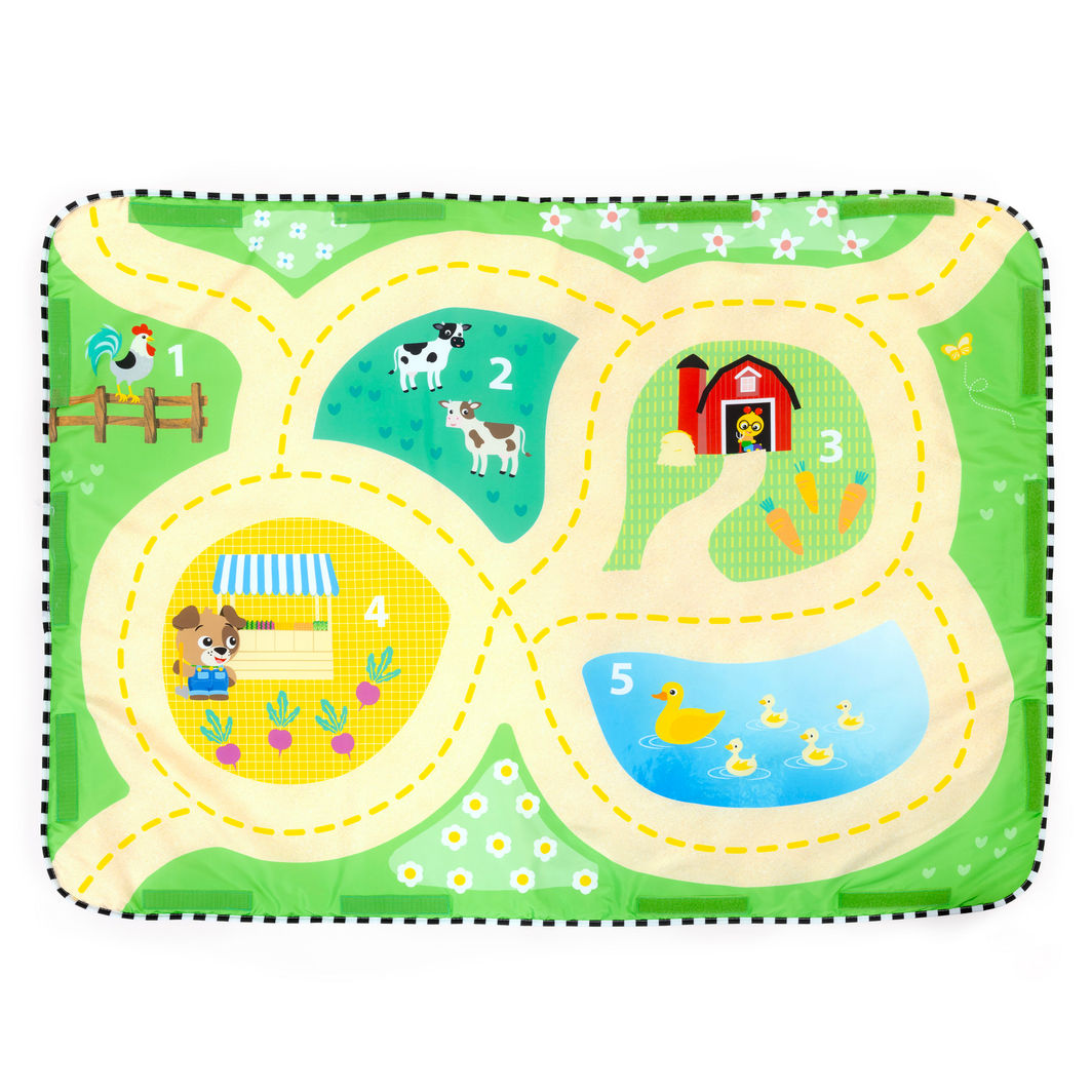 BABY Einstein Busy Barnyard™ multifunksjonelt aktivitetsteppe