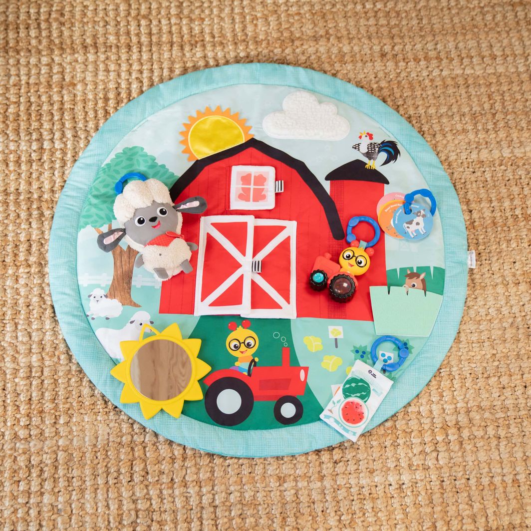 BABY Einstein Happy Harvest™ aktivitetsteppe med sanseopplevelser