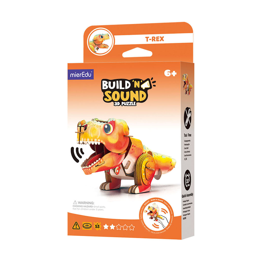 mierEdu 3D puslespil med lyd, Tyrannosaurus Rex