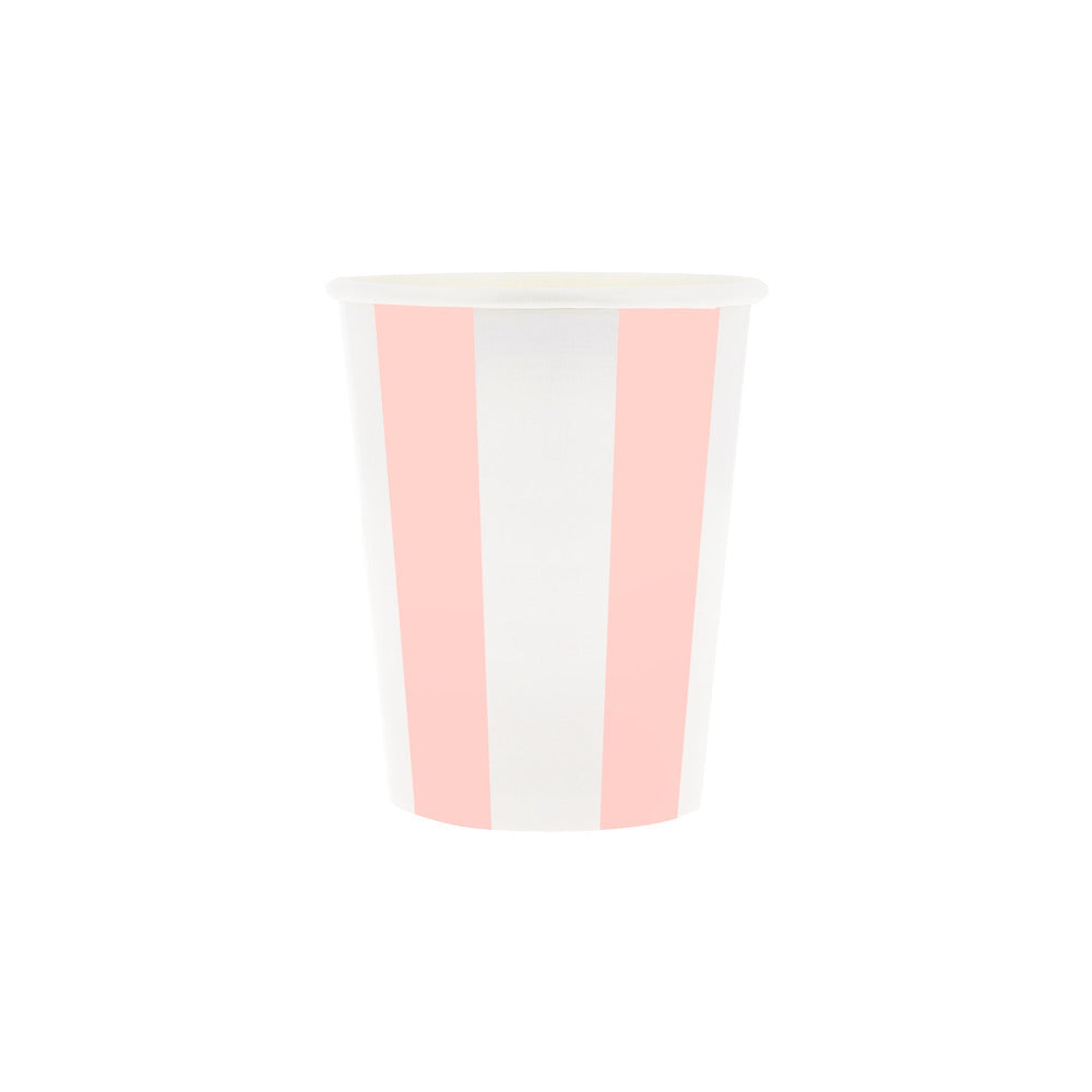 Meri Meri papkrus, Beach Striped – 8 stk.