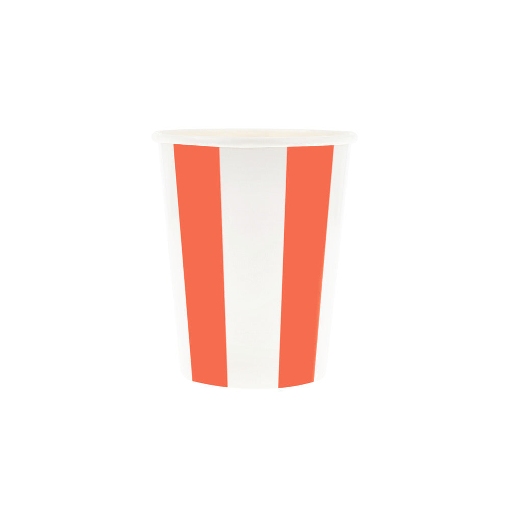 Meri Meri papkrus, Beach Striped – 8 stk.