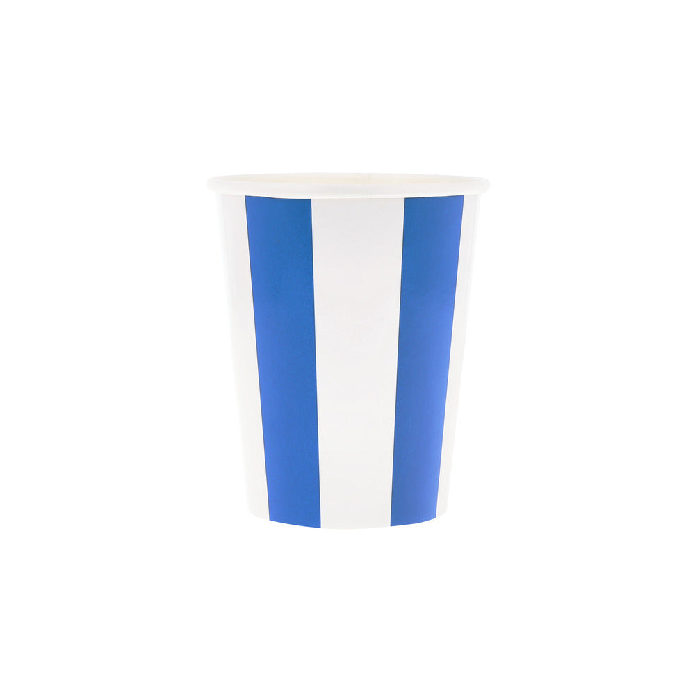 Meri Meri papkrus, Beach Striped – 8 stk.