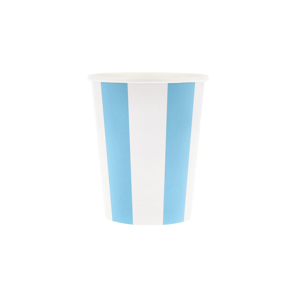 Meri Meri papkrus, Beach Striped – 8 stk.