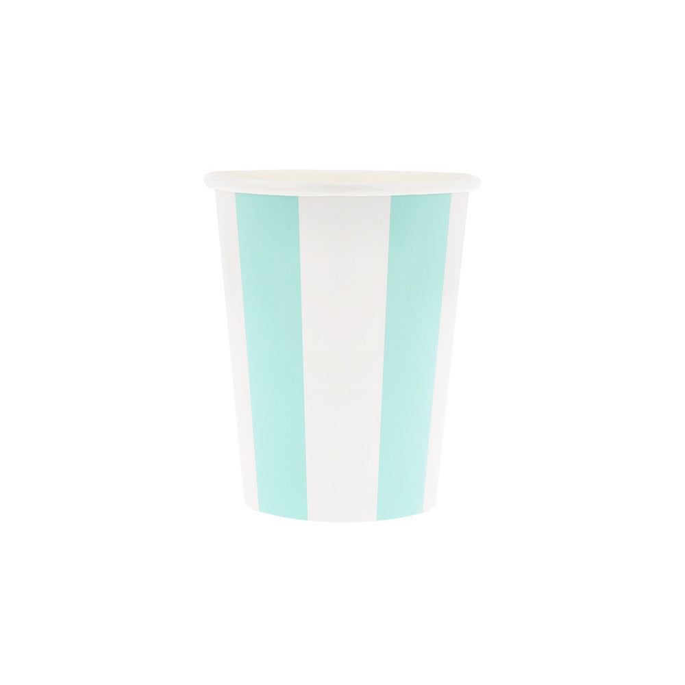 Meri Meri papkrus, Beach Striped – 8 stk.