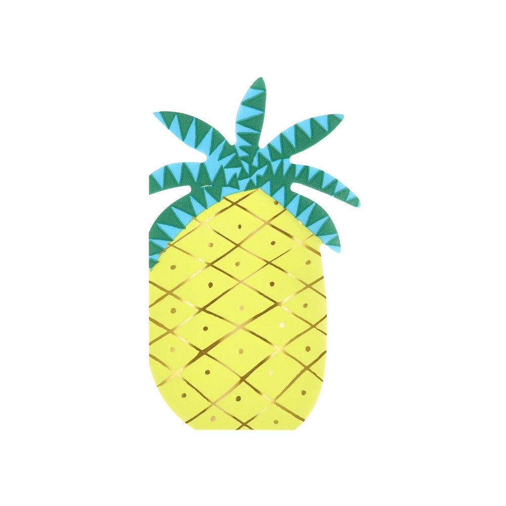 Meri Meri servietter, Pineapple - 16 stk.