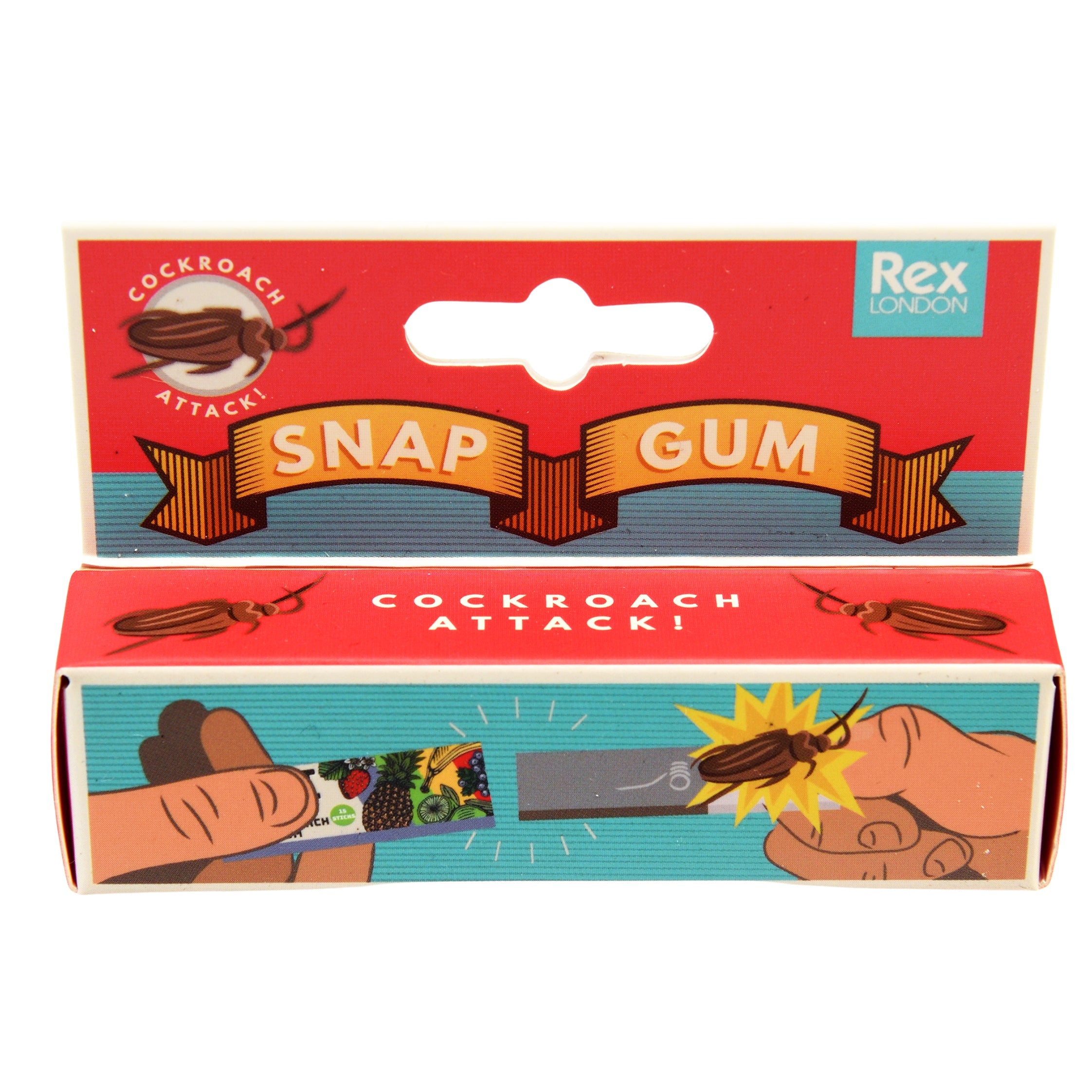 Rex London, Snap Gum trick til sjov joke