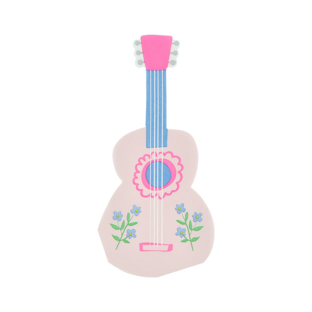 Meri Meri servietter Pink Guitar - 16 stk.