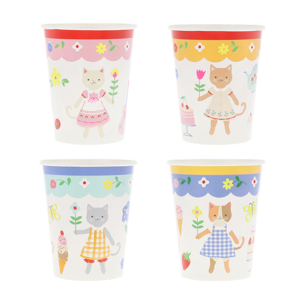 Meri Meri papkrus, Kitten Club – 8 stk.