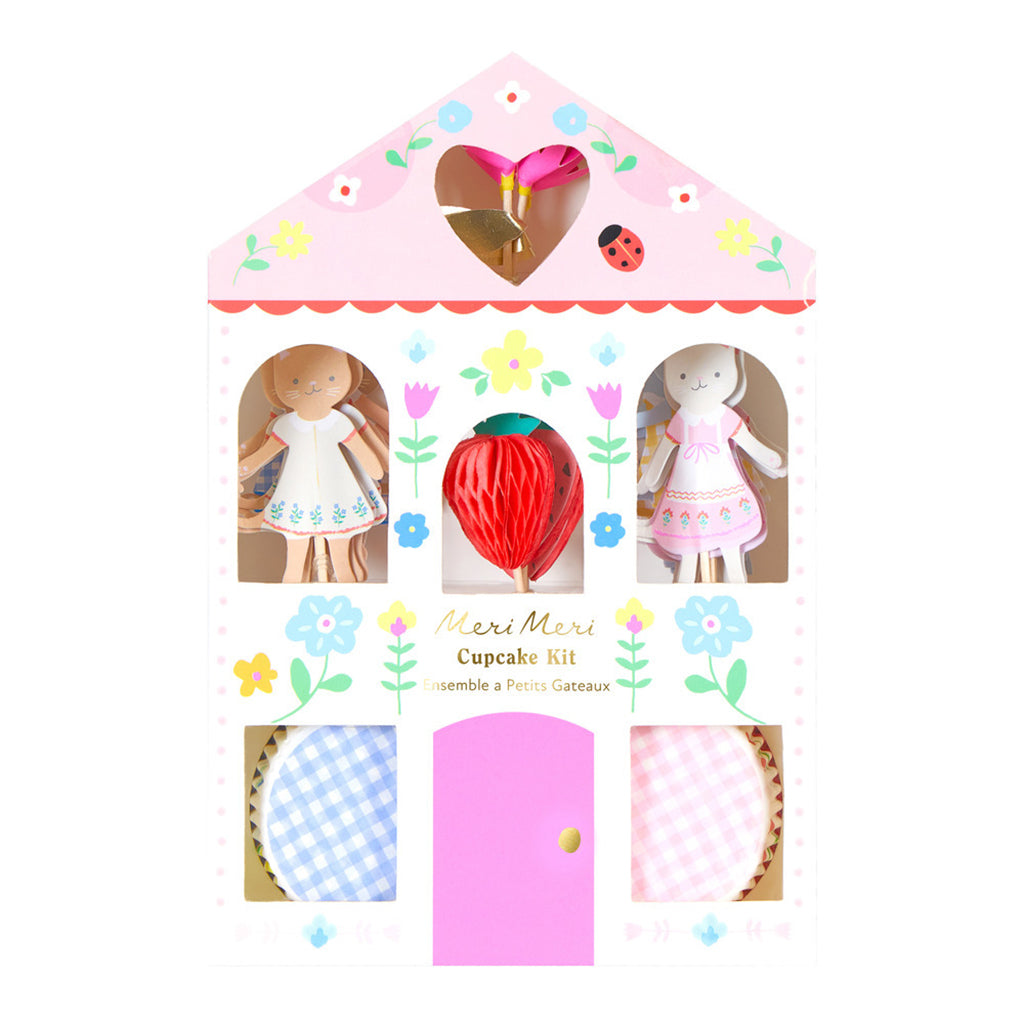 Meri Meri cupcakesett, Kitten Club - 24 stk.