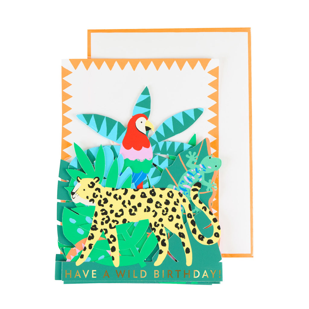 Meri Meri bursdagskort, Jungle