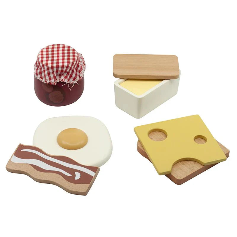 Sebra lekemat i tre, Frokost