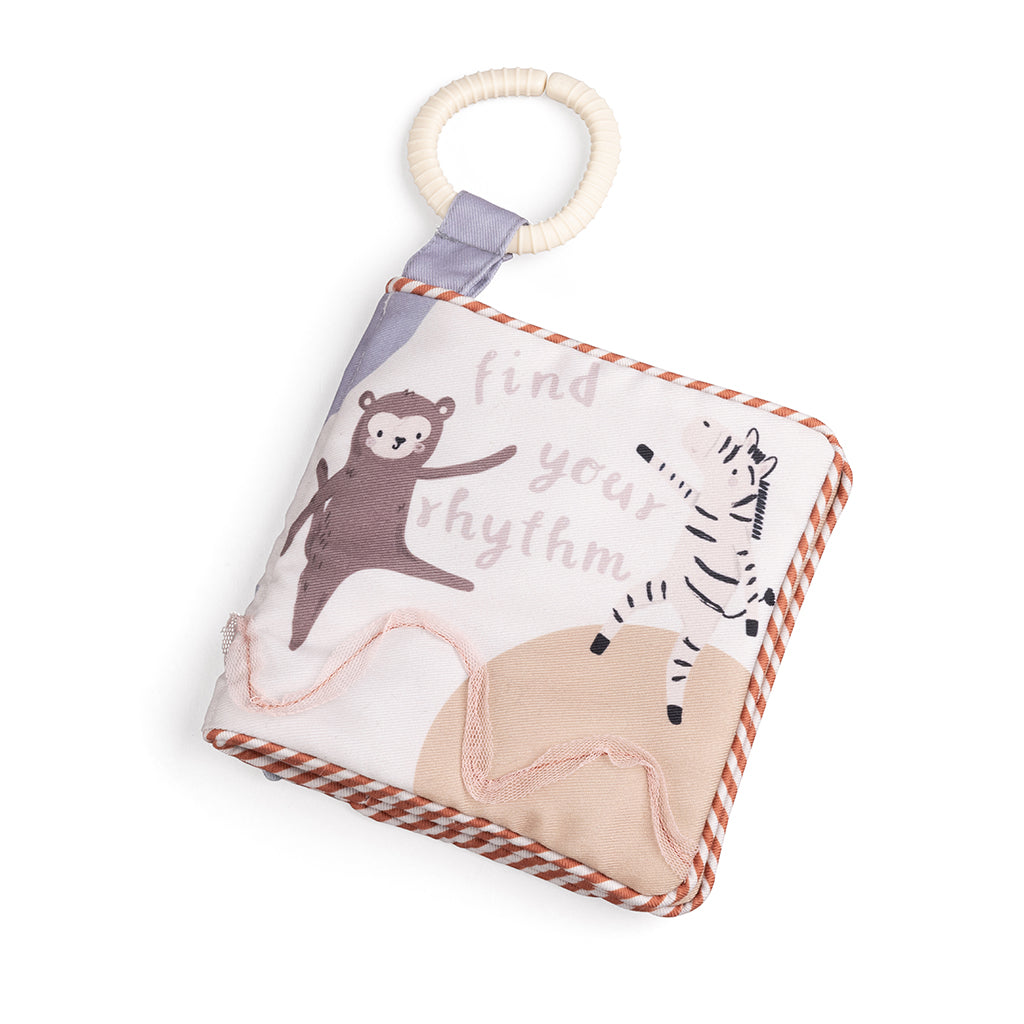 Sebra aktivitetsbok, stoff - Teeny Toes