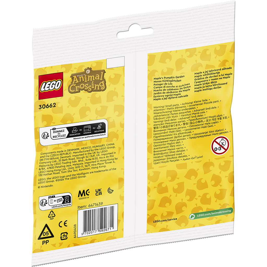 LEGO® Animal Crossing, Rekrutteringsposer - Maple og gresskarbed
