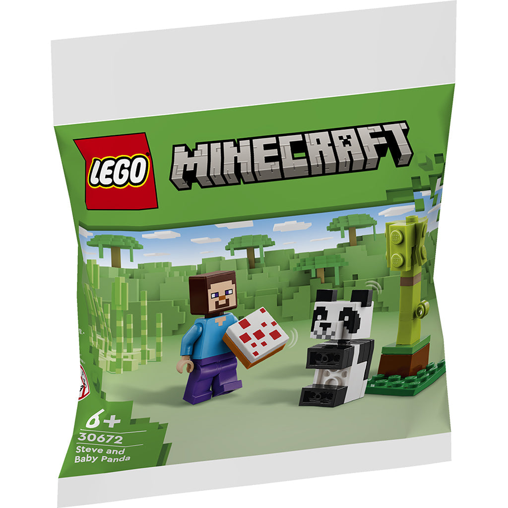 LEGO® Minecraft, Oppstartspakker - Steve og pandaunge