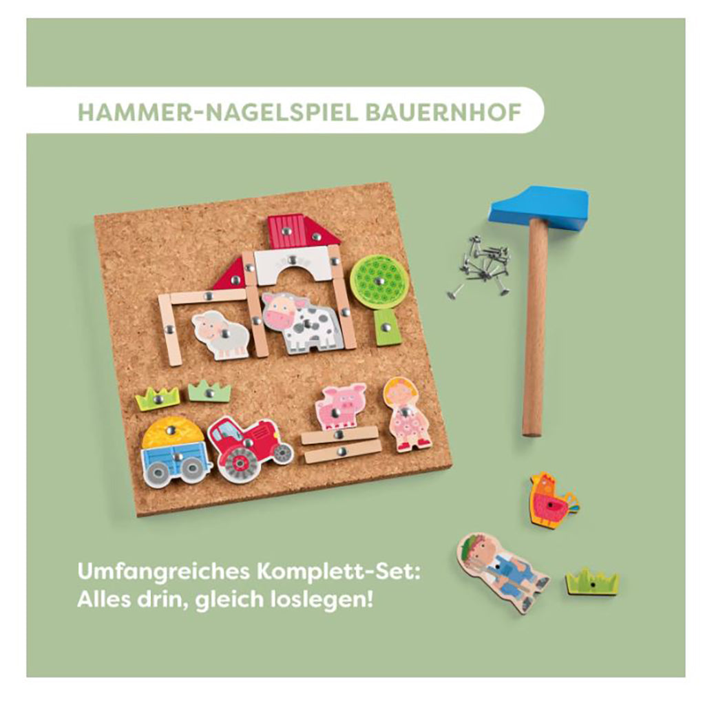 Haba Hammermosaikk med spiker, Bondegård