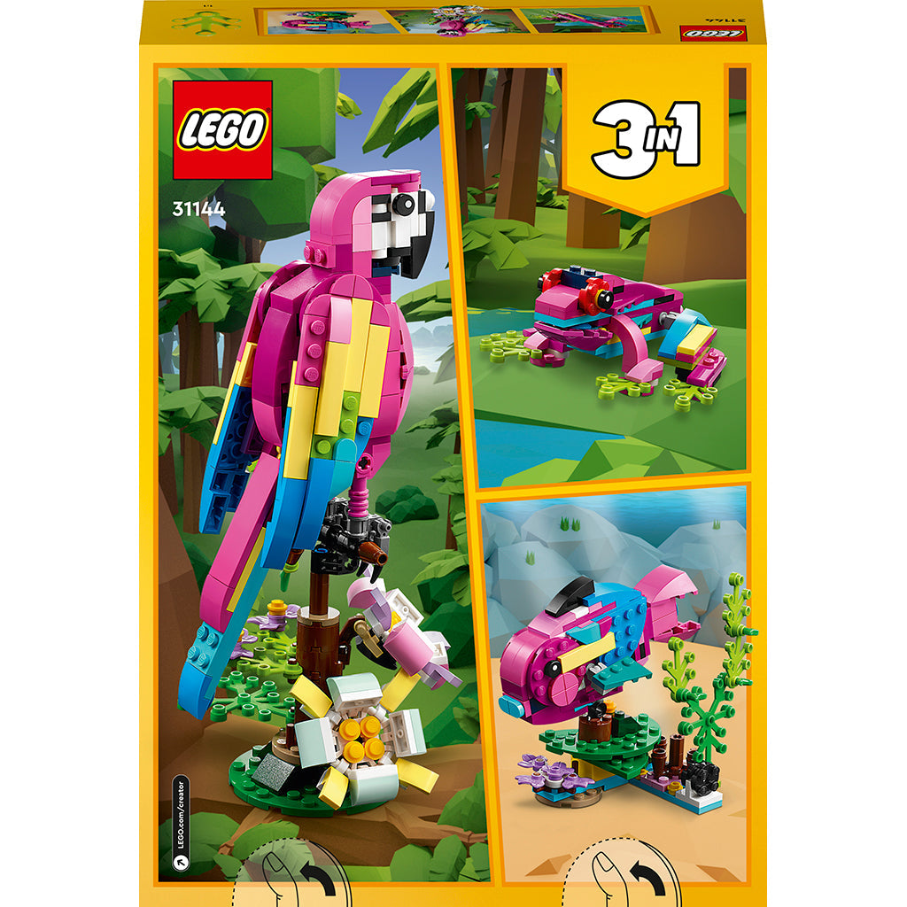 LEGO® Creator 3IN1, Eksotisk rosa papegøye