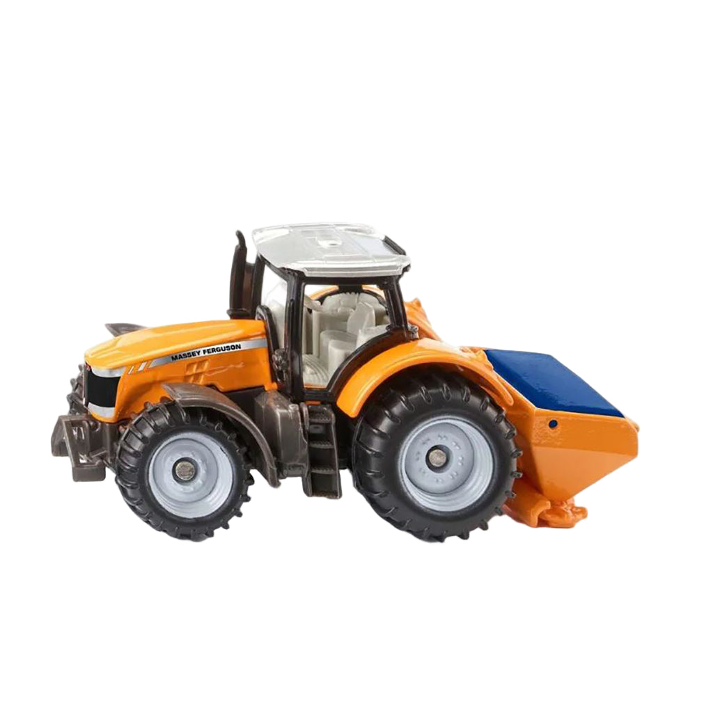 Siku traktor, Massey Ferguson m saltspreder - 7.8 x 9.7 cm