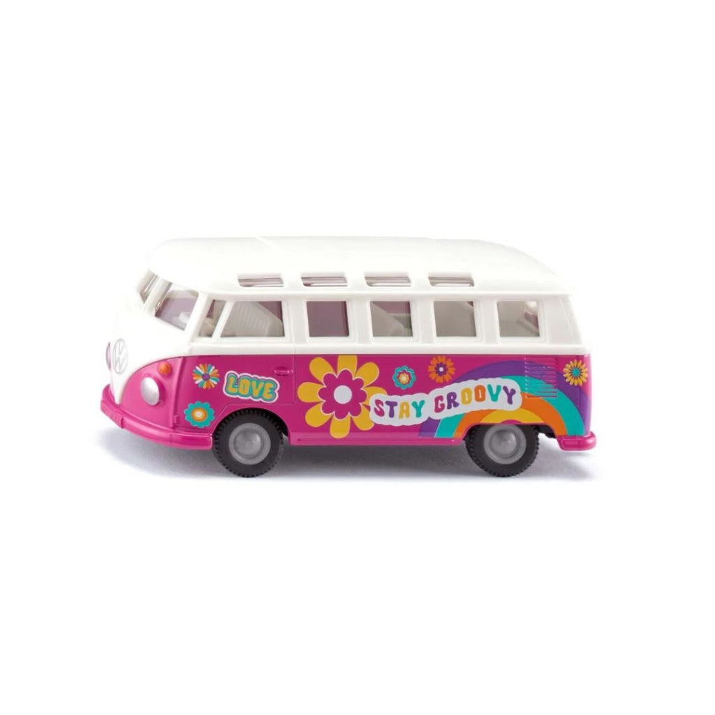 Siku Legetøjsbil, VW T1 Samba - Str. 7.5 x 15.7 cm