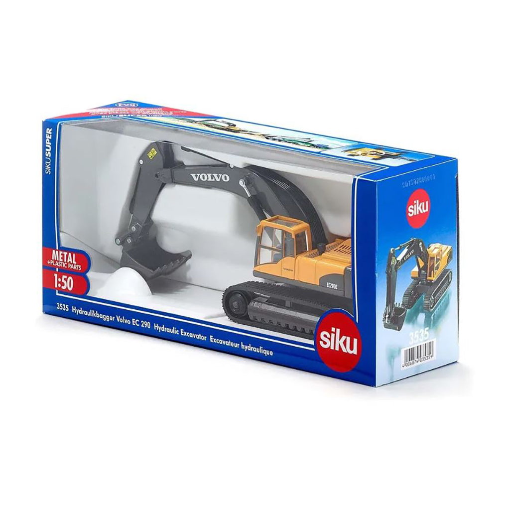 Siku Volvo EC 290 Hydraulisk gravko 1:50 legetøjsmodel i originalemballage