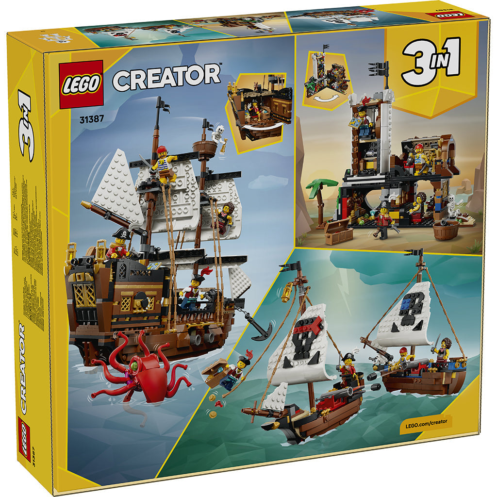 LEGO® Creator 3-i-1 Ikonisk piratskip