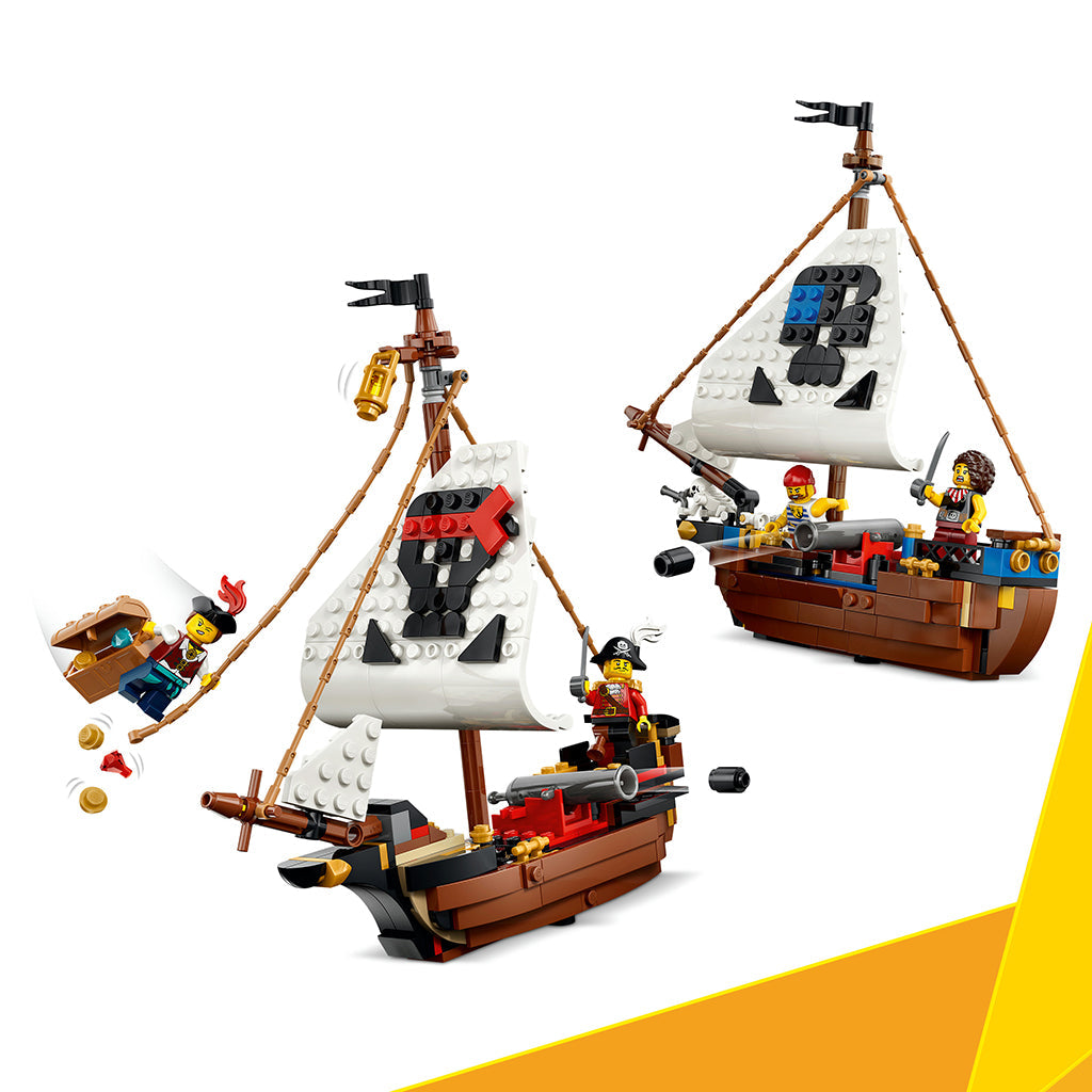 LEGO® Creator 3-i-1 Ikonisk piratskip