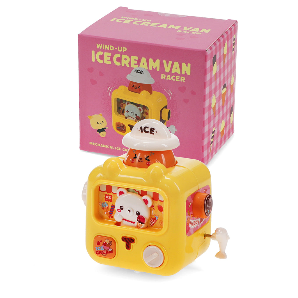 Rex London træk-op, ice-cream van, racer - Gul