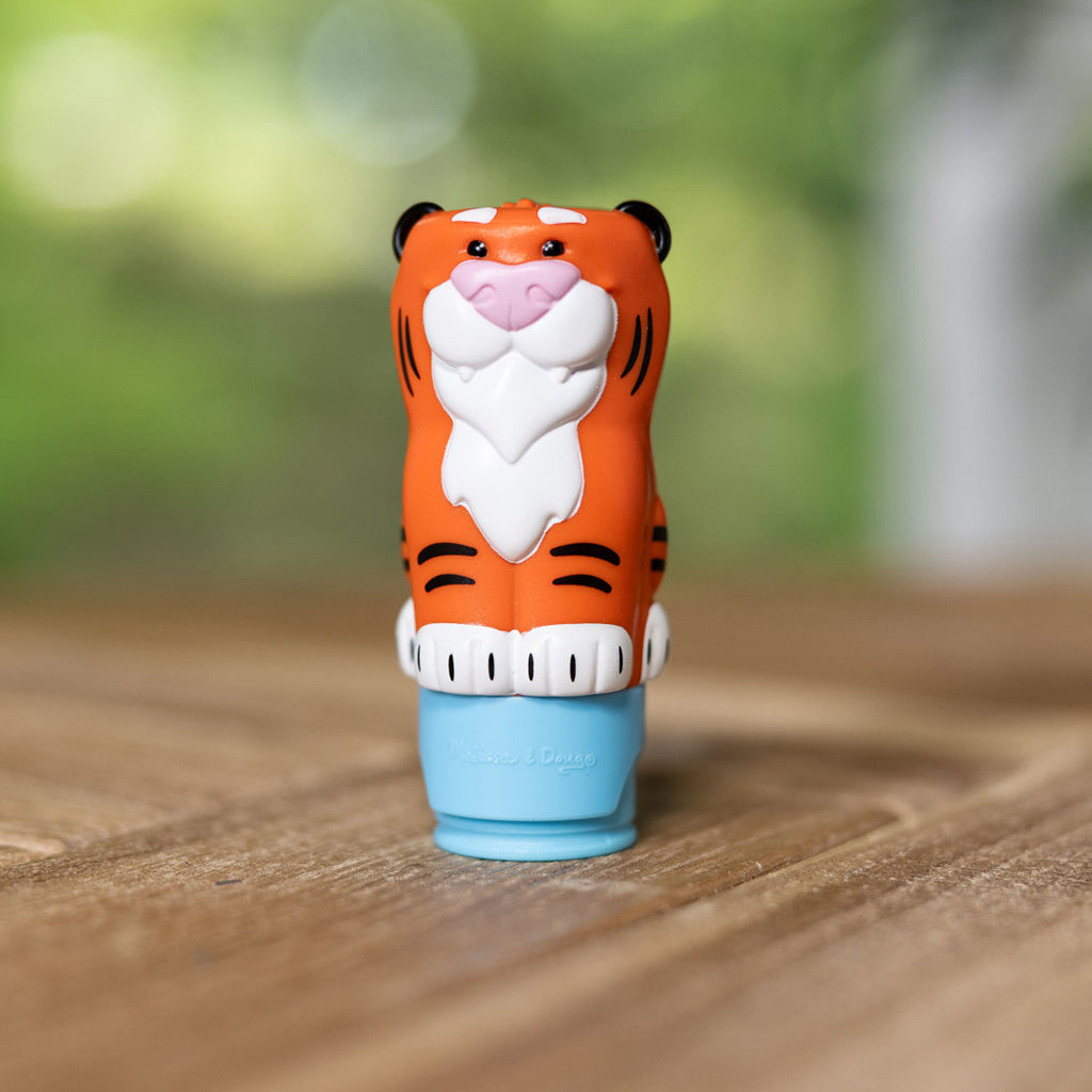 Melissa & Doug Wow! Activity pad, Stempel-selv klistremerker - Tiger