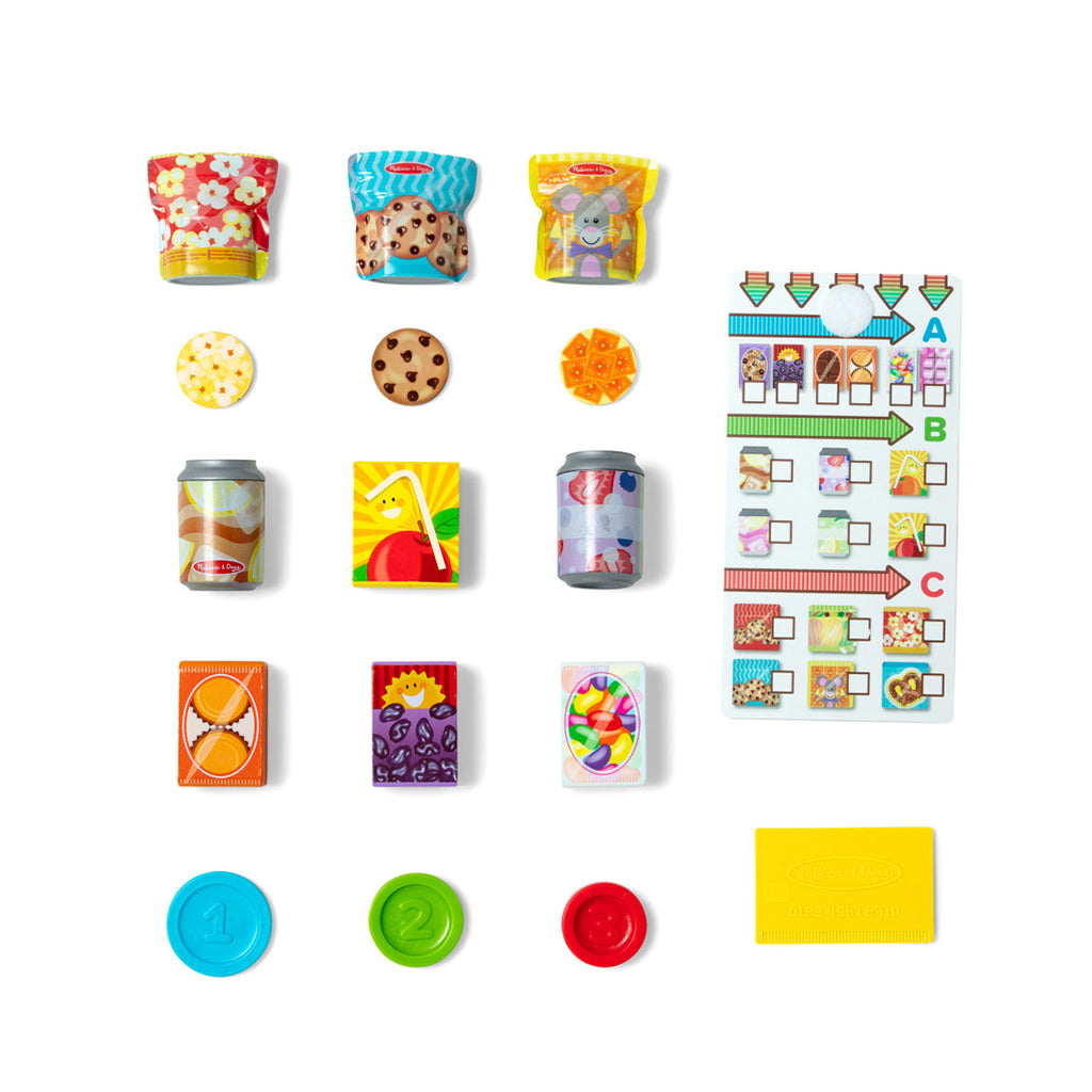 Melissa & Doug Lekemat, Snackautomat - 16 deler