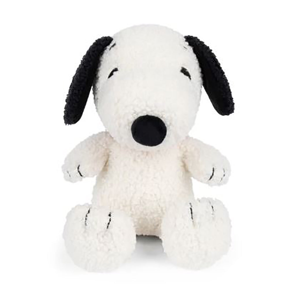 Snoopy bamse, ECO Terry Cream – 20 cm