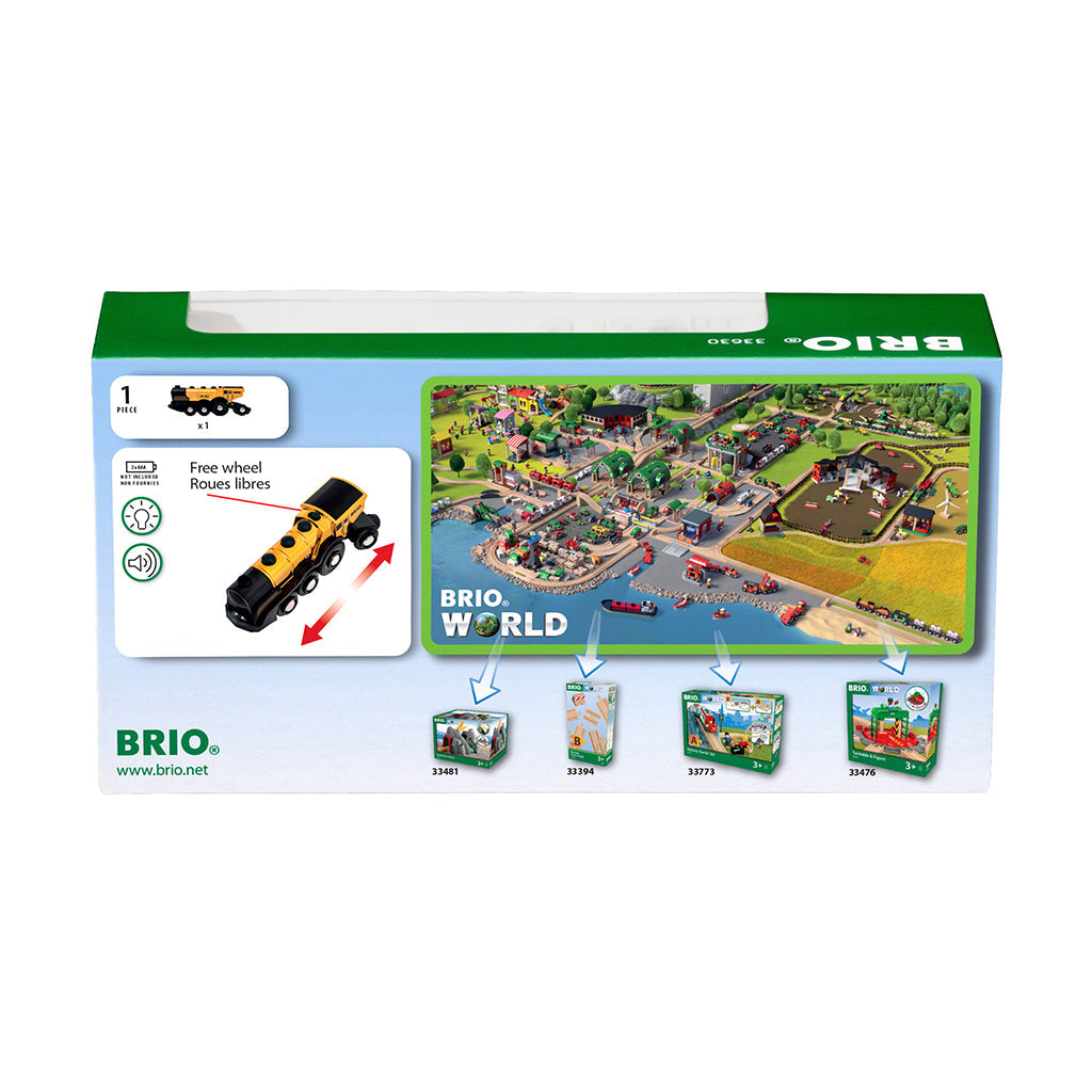 Brio Guld action-lokomotiv