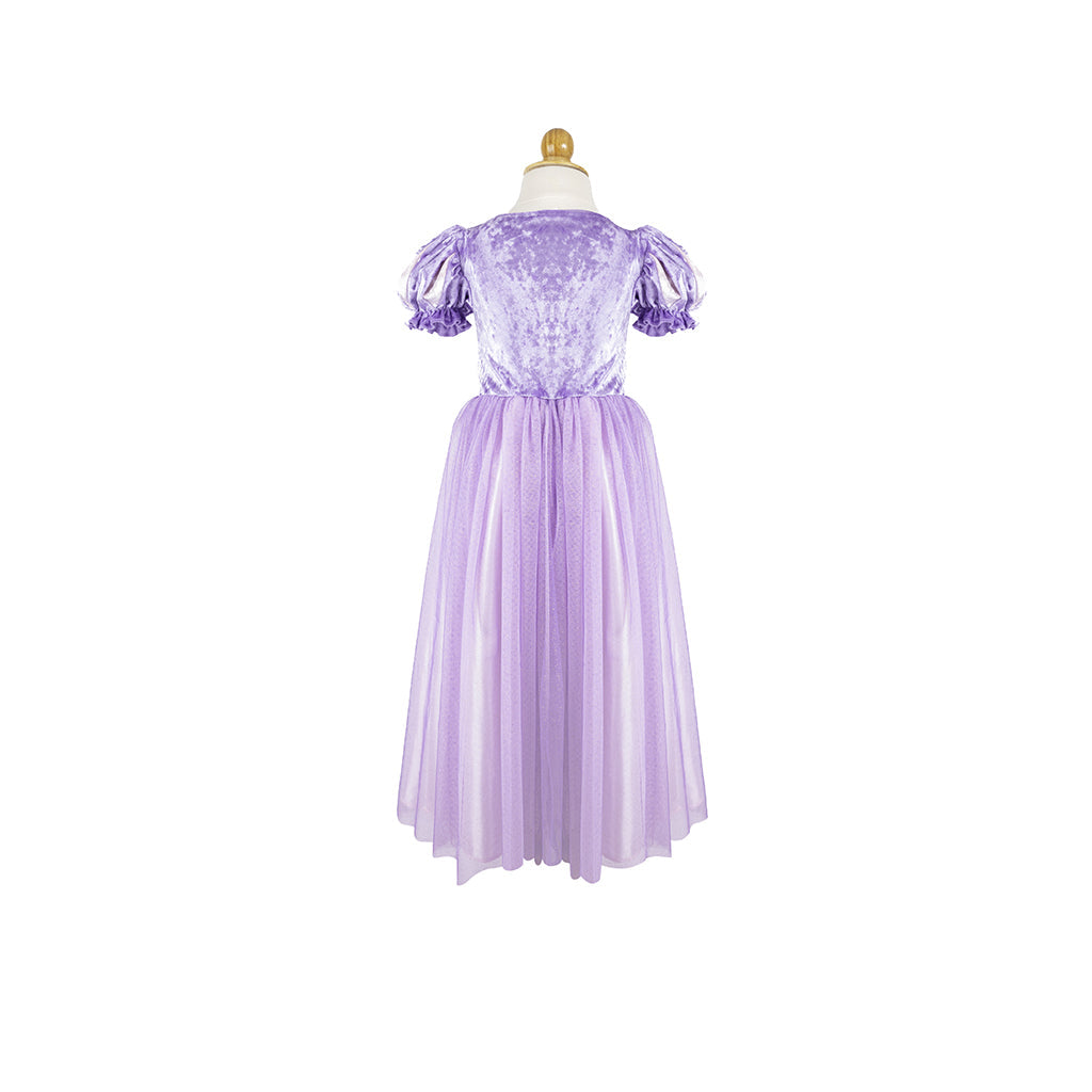 Great Pretenders kostyme, Prinsessekjole Tower princess - Str. 3-8 år