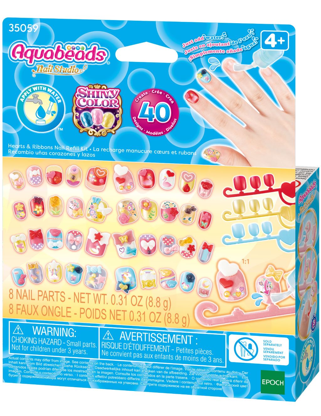 Aquabeads Stars and unicorns påfyllingssett