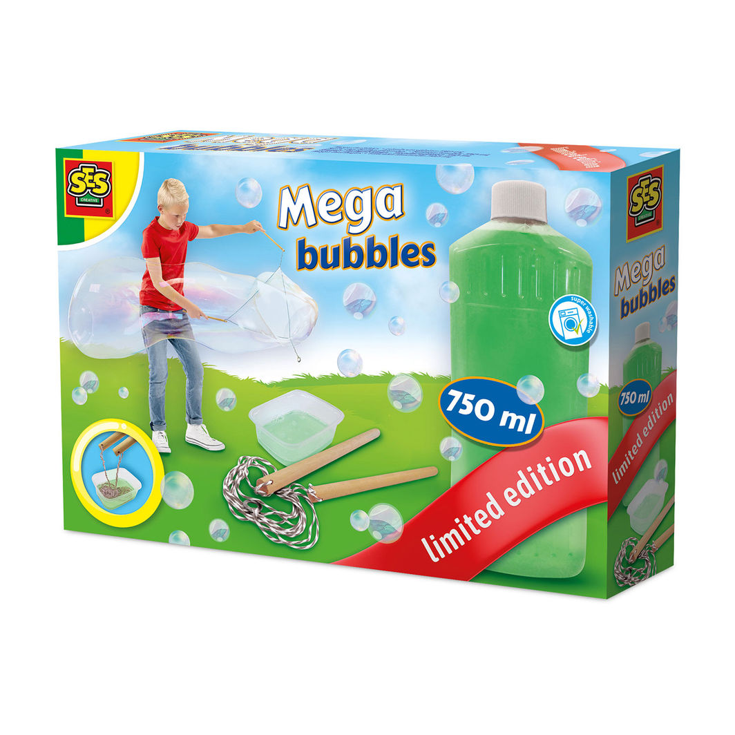 SES Creative Sæbebobler, Limited Mega
