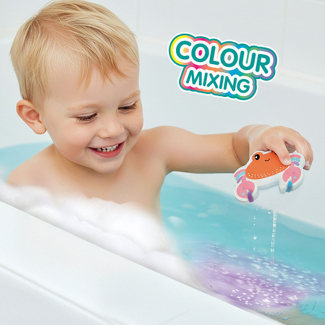 SES Creative Badeleke, Krabbe med badefarger