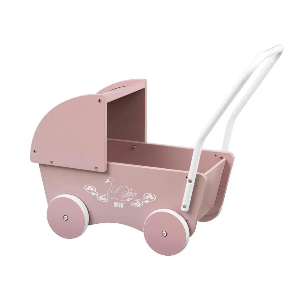 Krea dukkevogn, lyserosa