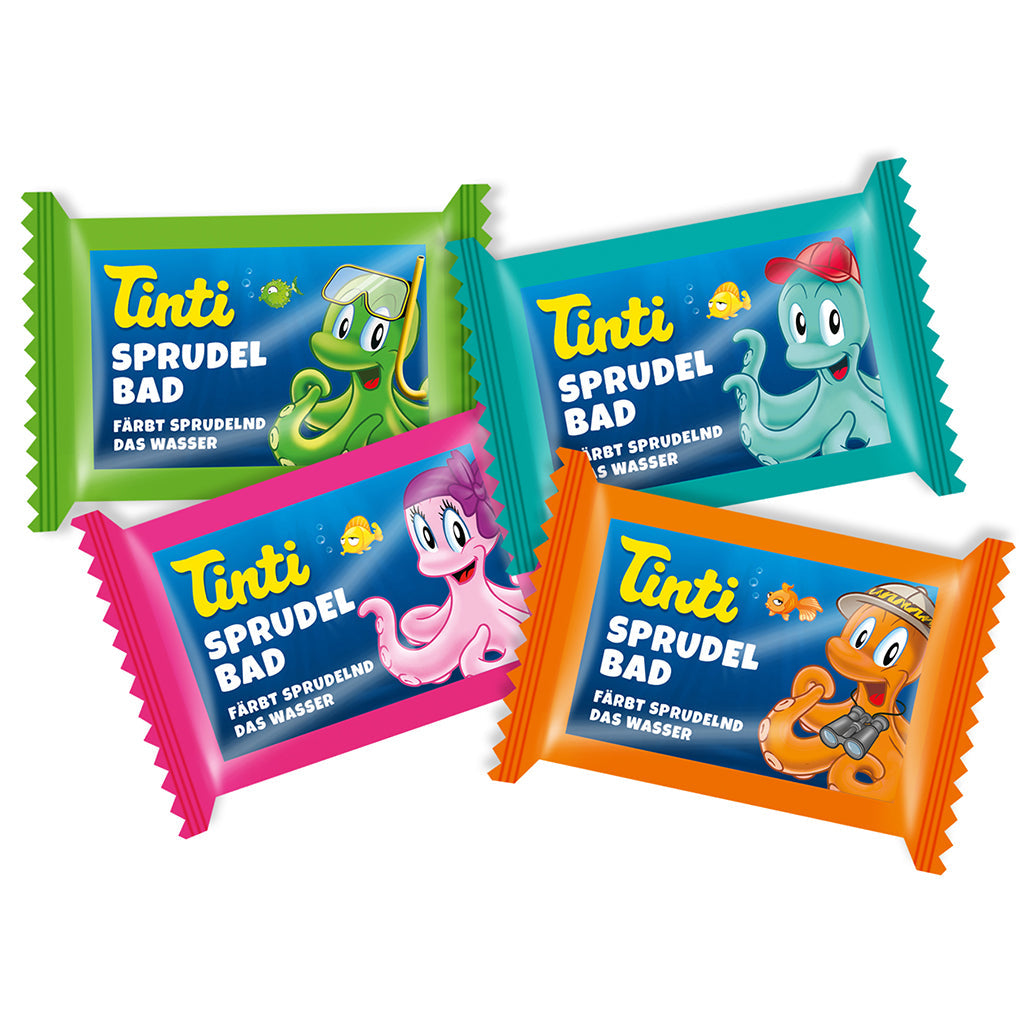 Tinti Små badebomber - 1 stk ass.