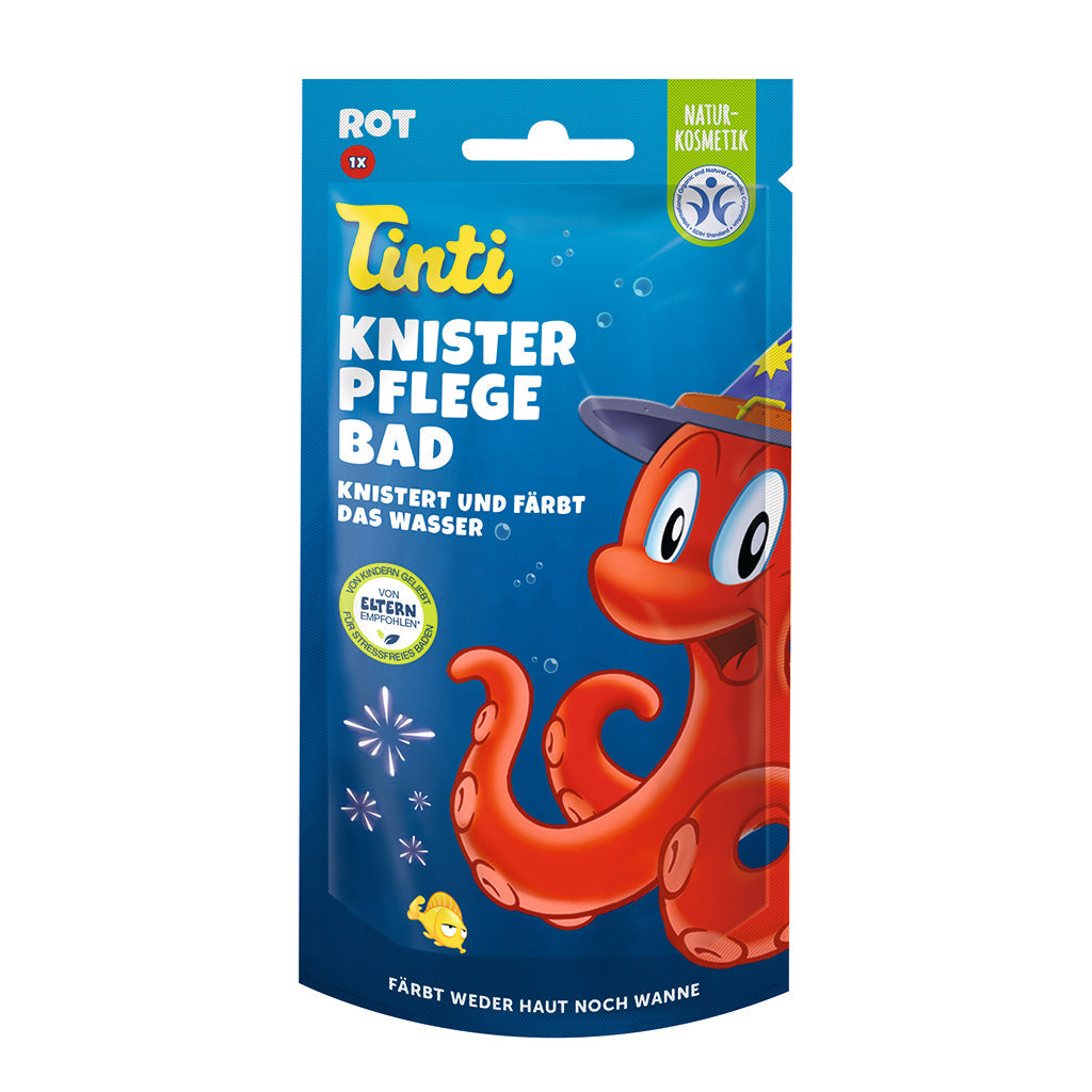 Tinti Knitrebad - Rødt fyrværkeri